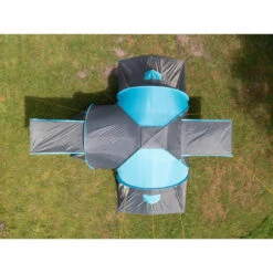 Tente Dôme Hammerfest 4 Plus - Camping - 2 Cabines - 4 Personnes - 2 Entrées -Quechua Camp Promos Magasin tente dome hammerfest 4 plus camping 2 cabines 4 personnes 2 entrees 4