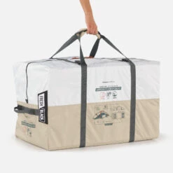 Quechua Tente Gonflable De Camping - Air Seconds 8.4 F&B - 8 Places - 4 Chambres -Quechua Camp Promos Magasin tente gonflable de camping air seconds 84 f and b 8 places 4 chambres 4