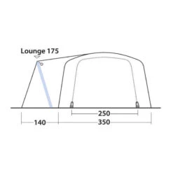 Tente Gonflable Outwell Oakdale 5PA -Quechua Camp Promos Magasin tente gonflable outwell oakdale 5pa 4