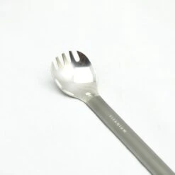 Toaks Titanium Spork - Long Acier - Miroir Poli -Quechua Camp Promos Magasin toaks titanium spork long acier miroir poli 2