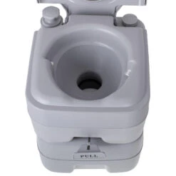 Toilette Portable 20L Pour Camping-Car, WC Avec Chasse D'Eau 13L Camry -Quechua Camp Promos Magasin toilette portable 20l pour camping car wc avec chasse deau 13l camry 5